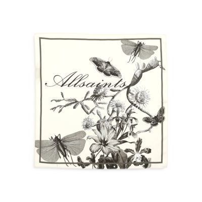 Allsaints Sanibal Placement Silk Bandana